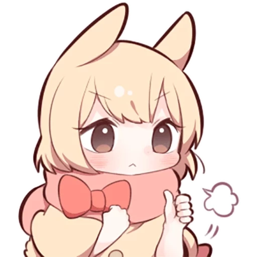 bunny, anime chibi, sweetie bunny, anime characters