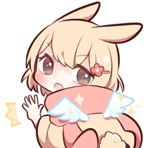 chibi, bunny, anime chibi, sweetie bunny