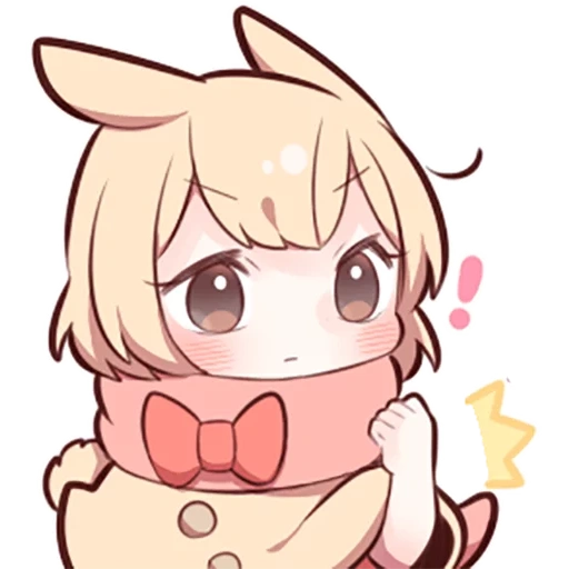 anime, lapin, anime chibi, personnages d'anime
