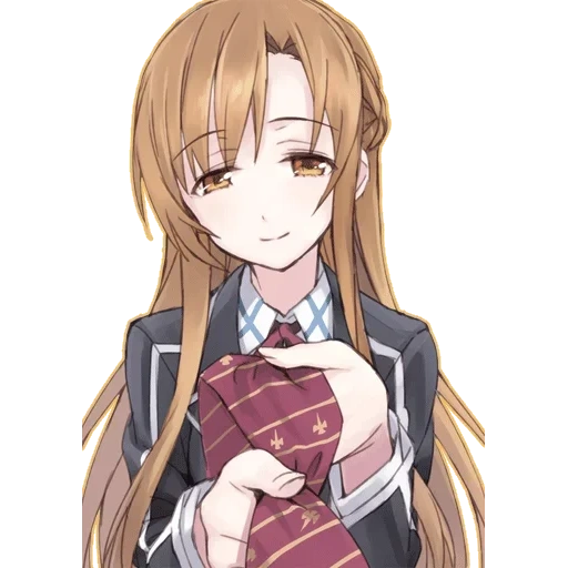 asuna, asuna, yuki yasong, yuuki asuna, seragam sekolah asuna yuki