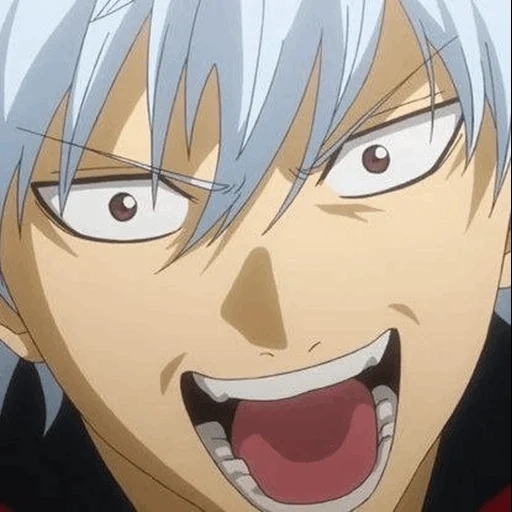 gintama erysipelas, anime gintama, gintoki smile, anime gintama gin chan, gintama 4 musim pembukaan