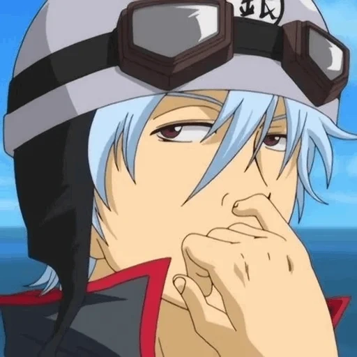 gintama, gintama 2006, anime gintama, anime gintoki moments, gintoki hat of chopper