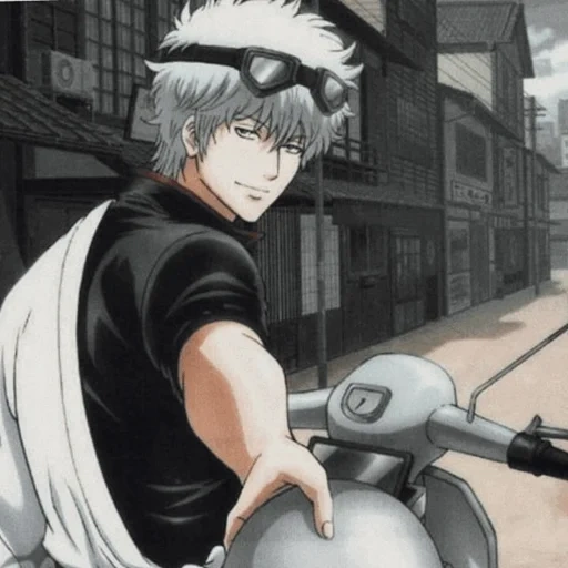 gintama, arte di kintama, kinta mablic, anime kintama, personaggio di anime