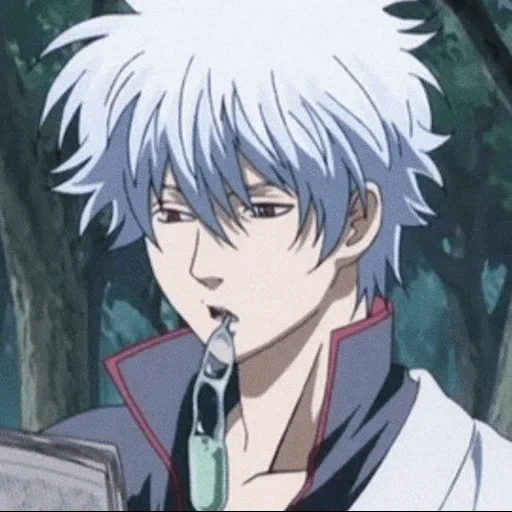 gintama, anime boy, piccolo kintamar, anime kintama, personaggio di anime