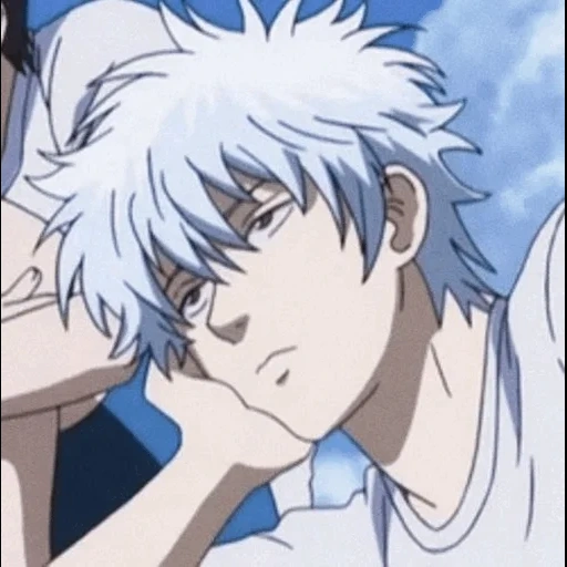 anime, anime gintama, personagens de anime, anime de tela gintoki, anime sakata gintoki