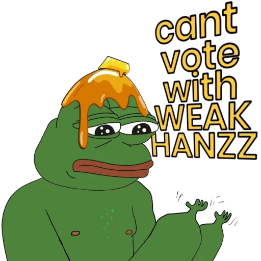 pepe meme, frog memem, pepe frog memem, frog pepe mem, the frog is sweating