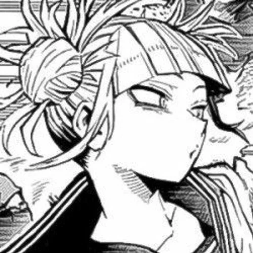 manga, manga manga, himiko toga, manga drawings, toga himiko black white