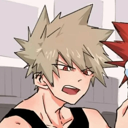 bakugo, katsushi shiratani, katsuki hachikoko, katsuki hachoku art, katsuki hakokokogo