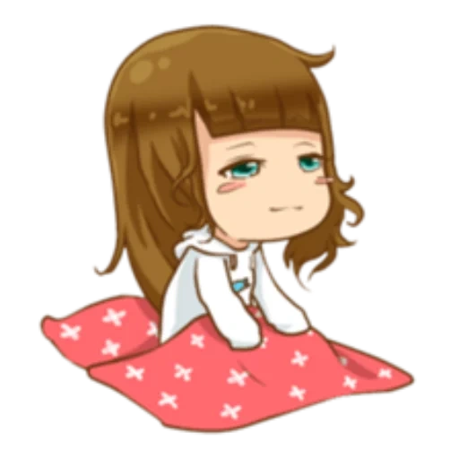 chibi, cardia, gambar, wanita muda, cardia beckford