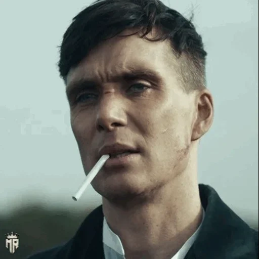 tommy shelby, killian murphy, visières pointues, cillian murphy avec une cigarette, cillian murphy peaky blinders