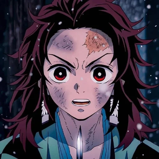 tanjiro, tanjiro, tangzhiro du tableau des anime, captures d'écran de tanjiro kamado, lame de déchargement de démons saison 2 rengoku