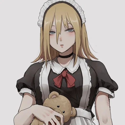 anime kunst, anime mädchen, anime frau, anime zeichnungen von mädchen, anime maid tsunder