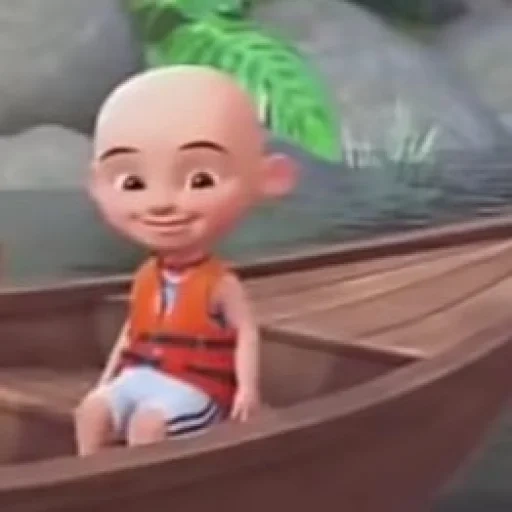 asiático, upin ipin, kartun lucu, upin dan ipin, dr blaise hunter