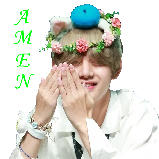 bts taehen, kim ta hyun, taehyung bts, bts taehen wreath, taehen fansain 2019