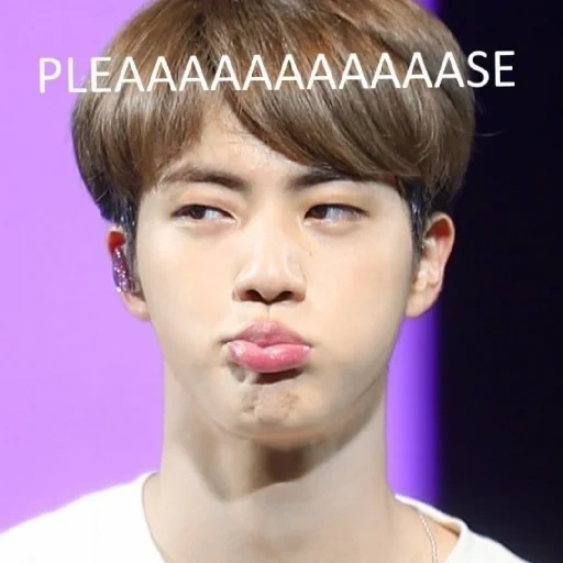 seokjin, bts jin, memes bts, jimin bts, jin bts está infeliz