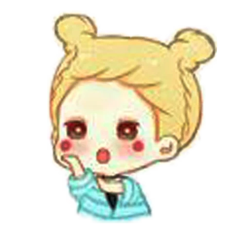 chibi, anime fofo, exo chibi luhan, got7 chibi jackson, perfil de luhan chibi