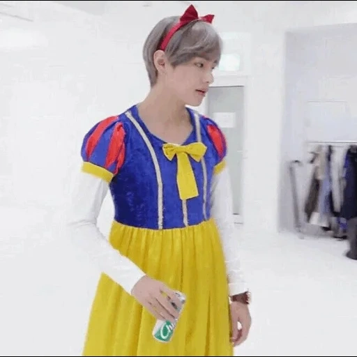 taehen, jimin bts, taehen neige blanc, bts taehen neige blanc, namjun robe voile