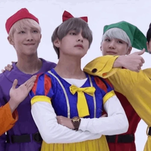 anak laki laki bangtan, kisah rusia, bcc snow white, bts taehen snow white, bts taehen snow white