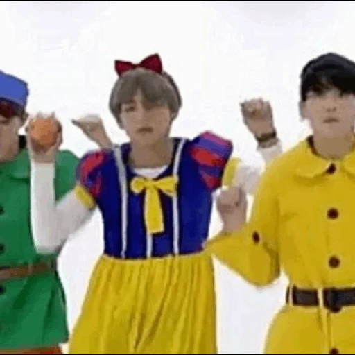 bailando bts, bcc blancanieves, kim taehen go go, bts taehen blancanieves, bts taehen blancanieves