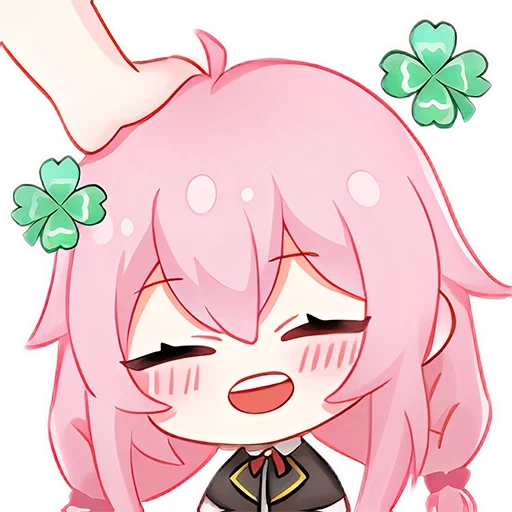 anime, anime, anime characters, ddlc chibi natsuki, astolfo ryder chibi