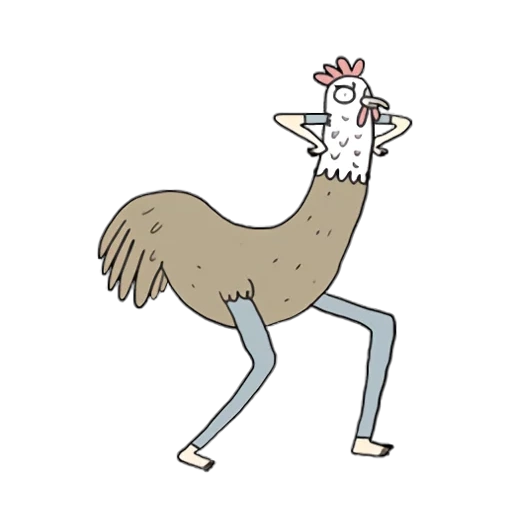 lama, animal, avestruz camelo, animal fofo, pássaro de desenho animado