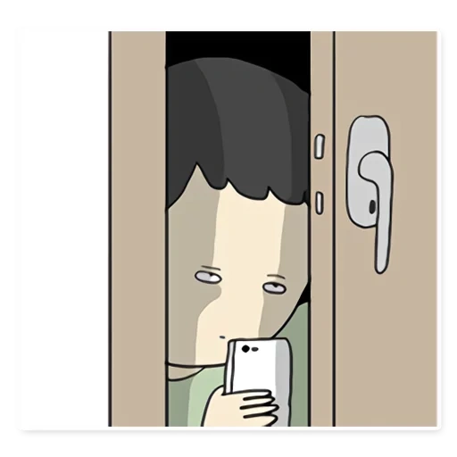 manhua, darkness, anime mob, outside the door, mob psycho 100 anime