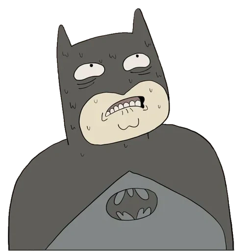 hombre murciélago, hombre murciélago, hombre murciélago, batman terco, estilo de dibujos animados de batman