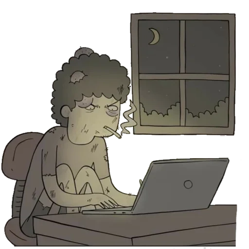 umano, tastiera del computer, illustrazione, cambiata arte, illustrazione dell'ufficio