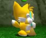 аниме, tails chao, tails sonic, tails keeps sonic alive, sonic adventure dx director's cut чао
