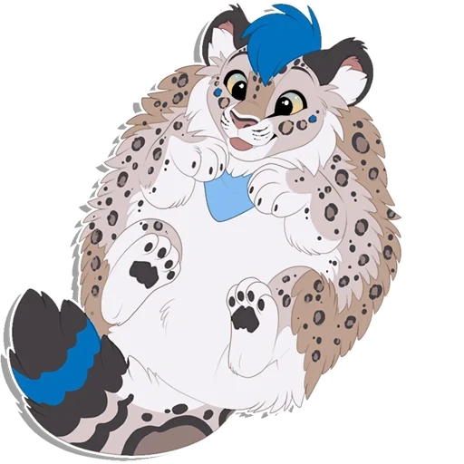 animation, pankaeks, tailz_kim, snow leopard