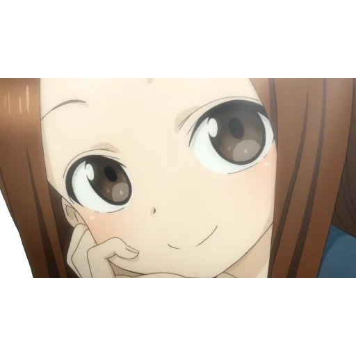 anime, girl, takagi san hyundai, takagi san smiles, anime tearing takagi