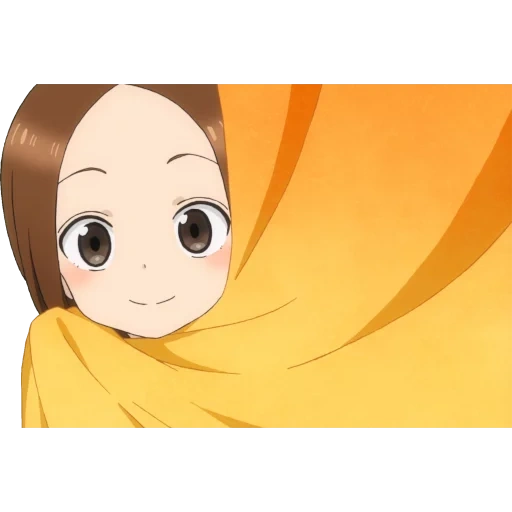 menina anime, papel de animação, animação provoca madeira alta, karakai jouzu takagi-san ero