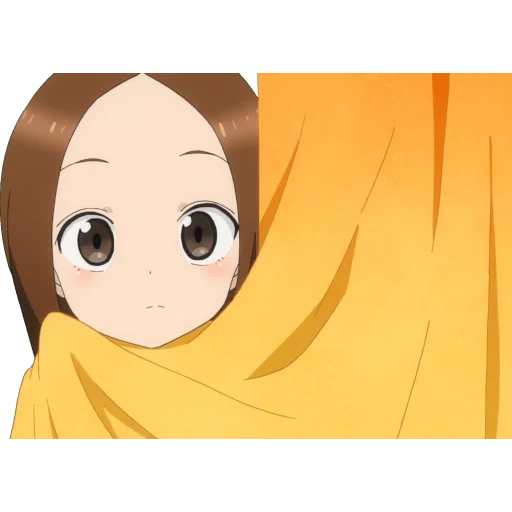 takagi, chica de animación, personajes de animación, imagen encantadora animación