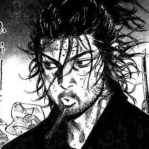 manga de arte, rei arthur, mangá samurai, miyamoto musashi, anime tramp miyamoto musashi