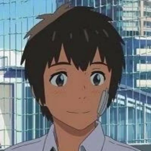 il tuo nome, ragazzi anime, anime anime, makoto sinkai, personaggi anime