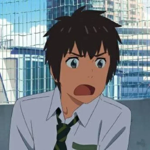 seu nome, anime anime, makoto sinkai, personagens de anime, declare o seu nome filme