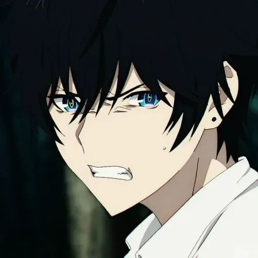 anime, anime man, anime boy, i personaggi degli anime, anime blue exorcistor