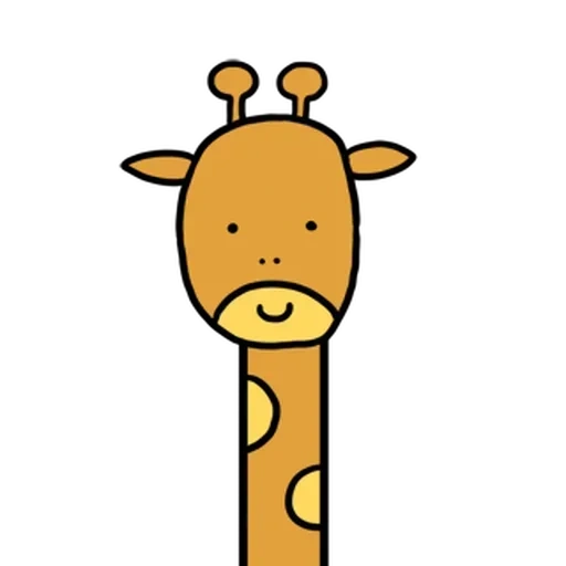 жираф, жираф рисунок, жираф голова, животное жираф, жираф картина
