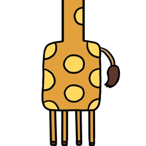 giraffe, жираф картун, жираф, жираф рисунок, жирафы мультяшные