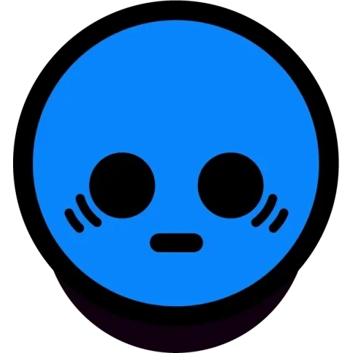 bravl stars, the icon is brief, brawl stars pins, bravl stars icon, sadness bravl smileik