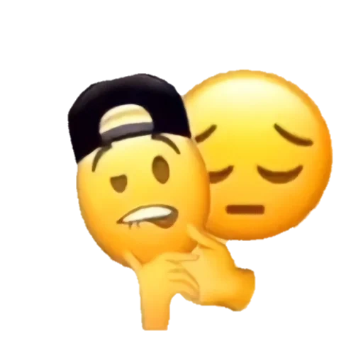 sad emoji, chad emoji, факбой эмоджи, смайлик ахаха, курсед эмодзи