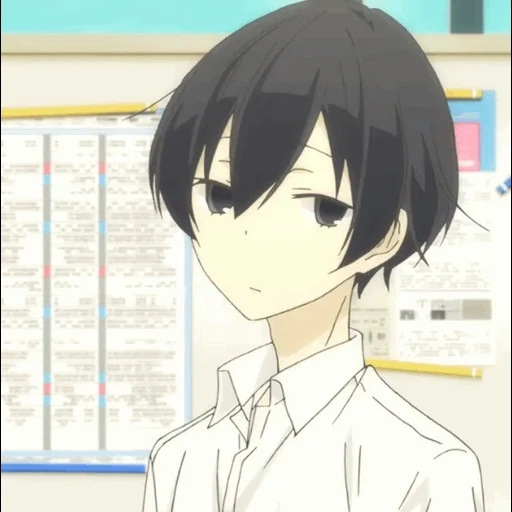 tanaka kun, anime kawai, personaggi anime, anime tanaka kun, tanaka eternamente pigra