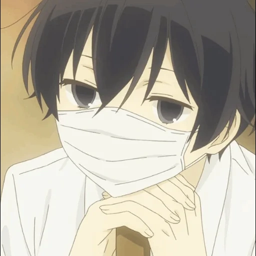 imagen, tanaka kun, personajes de anime, tanaka eternamente perezoso, máscara de tanaka por siempre lazy
