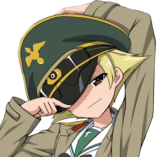 erwin gup, filles und panzer, erwin rommel girls und panzer