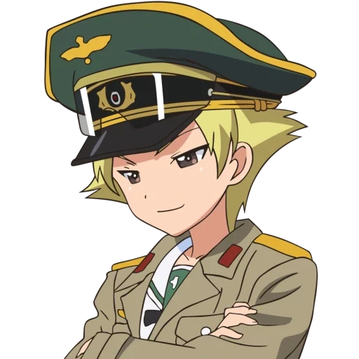 gadis dan panzer, anime erwin rommel, erwin rommel girls und panzer