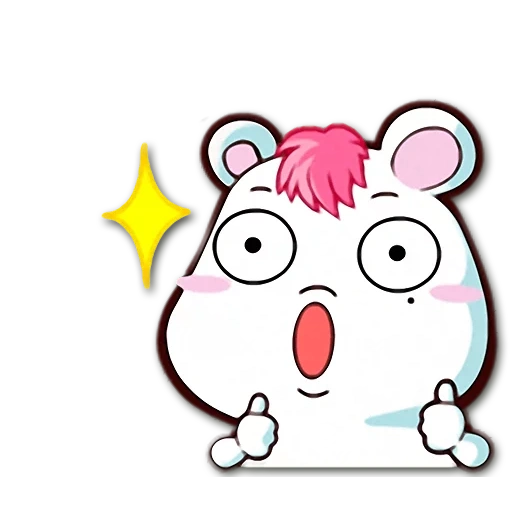 lovely, sanrio, active, discontented, funny animation