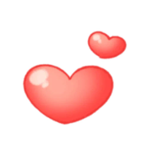 corazones, dos corazones, el corazón de emoji, heart clipart, corazones con fondo transparente