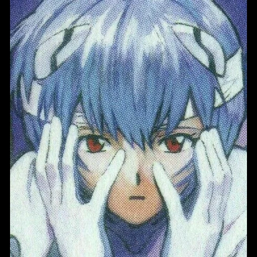 evangelion, rey ayanami, anime charaktere, evangelion manga, der fluch des evangelion