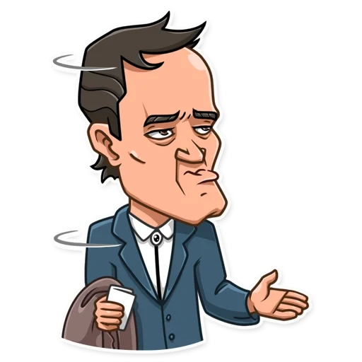 quentin tarantino stickers, stickers for telegram, stickers, stickers for telegrams, set of stickers