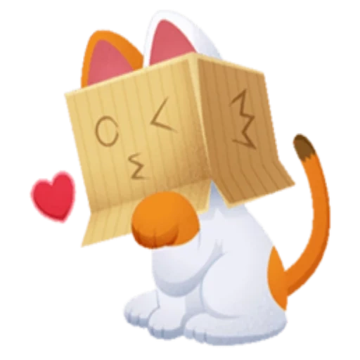 cat, cat, box cat, sneezing cat vector